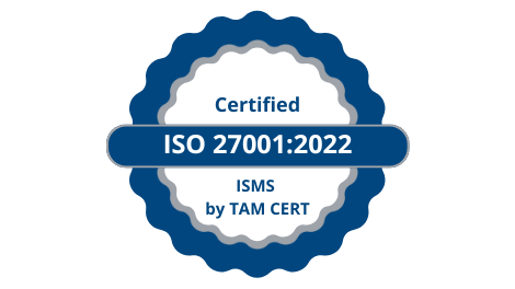 ISO/IEC 27001:2022 certification achievement